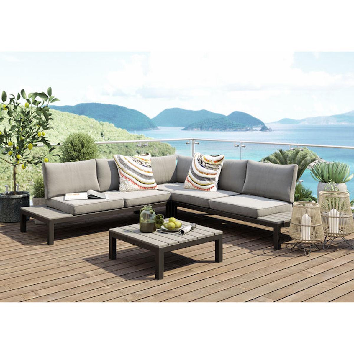 Ensemble extérieur HOLIDAY Kare Design noir