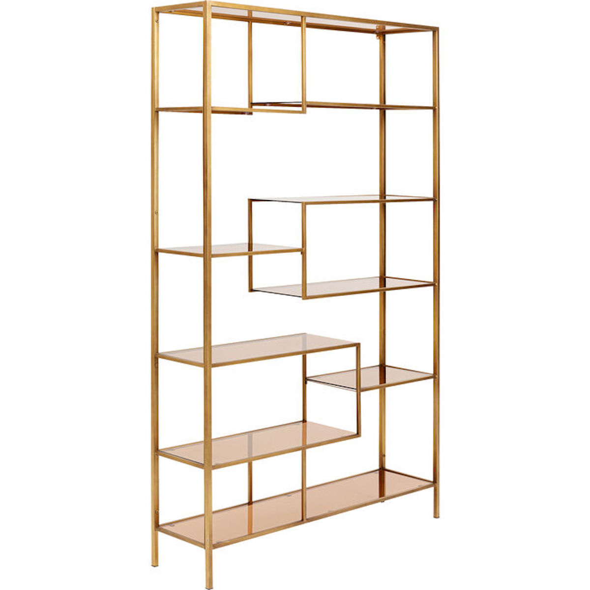 Etagère 115x195cm LOFT Kare Design doré