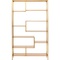 Etagère 115x195cm LOFT Kare Design doré
