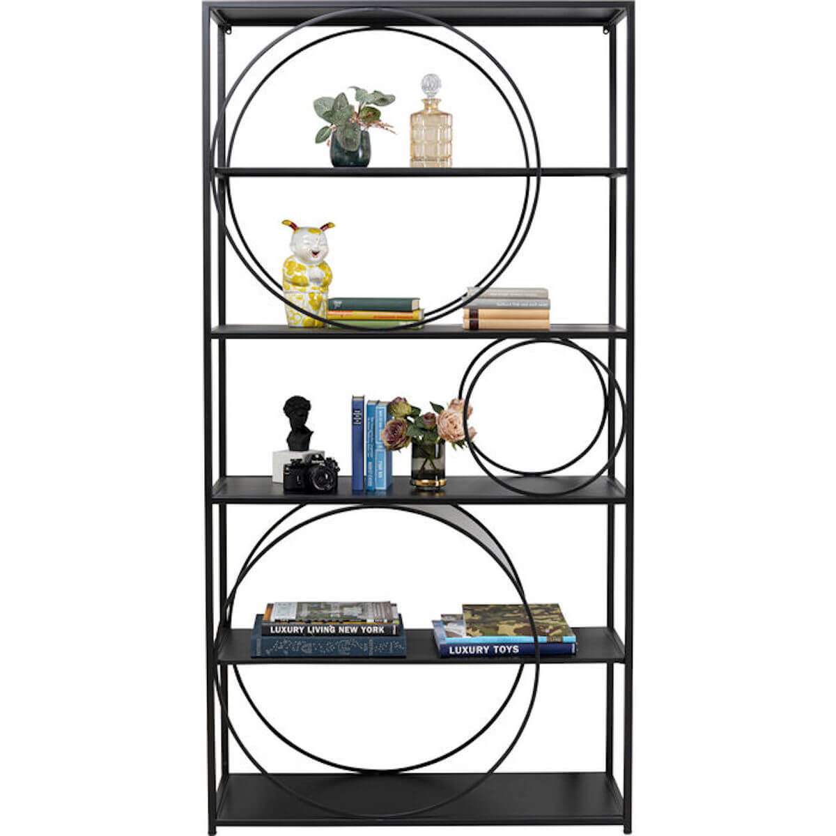 Etagère CIRCLE Kare Design noir 100x200cm