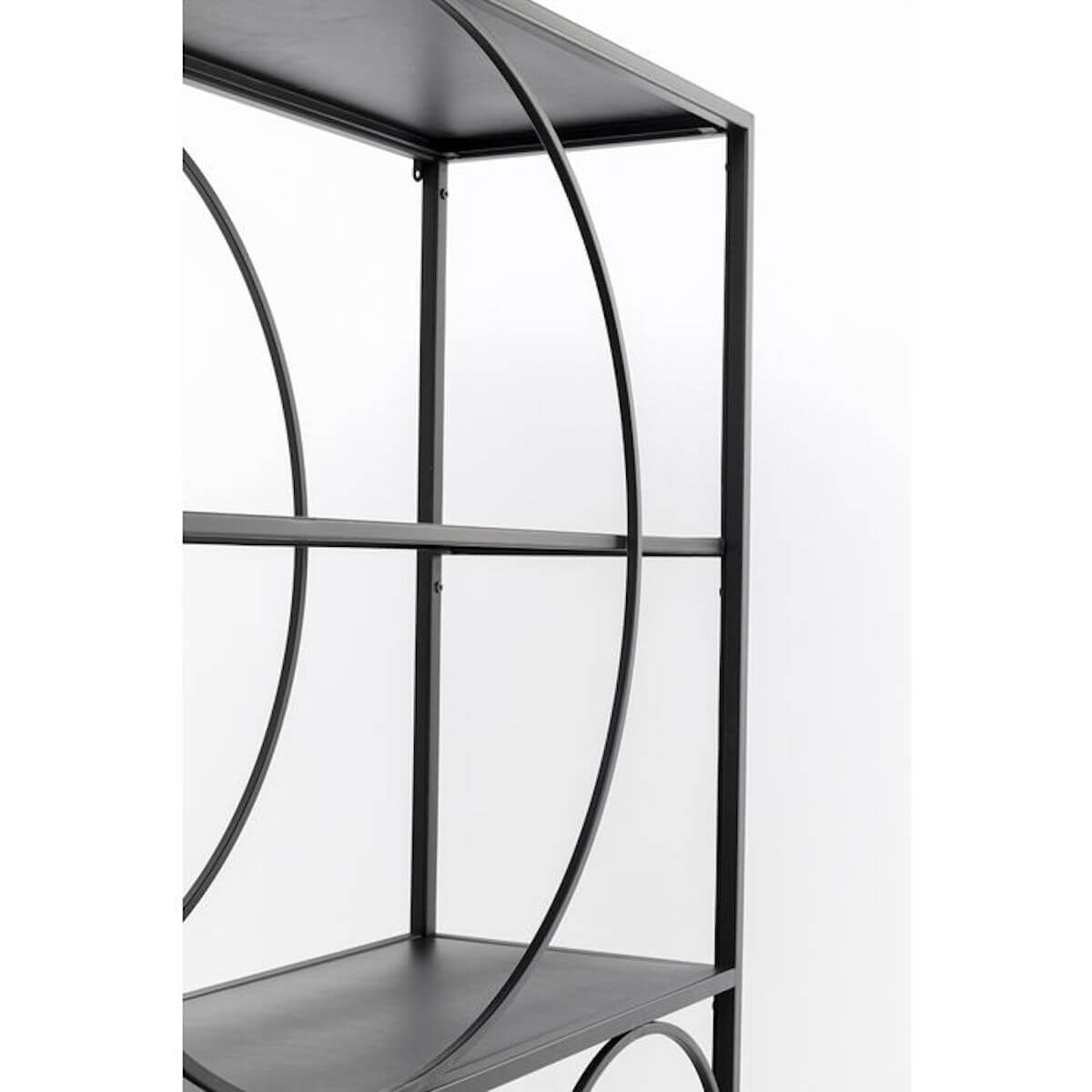 Etagère CIRCLE Kare Design noir 100x200cm