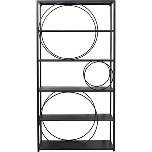 Etagère CIRCLE Kare Design noir 100x200cm