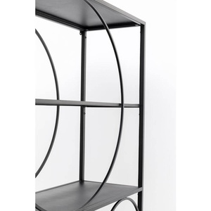 Etagère CIRCLE Kare Design noir 100x200cm