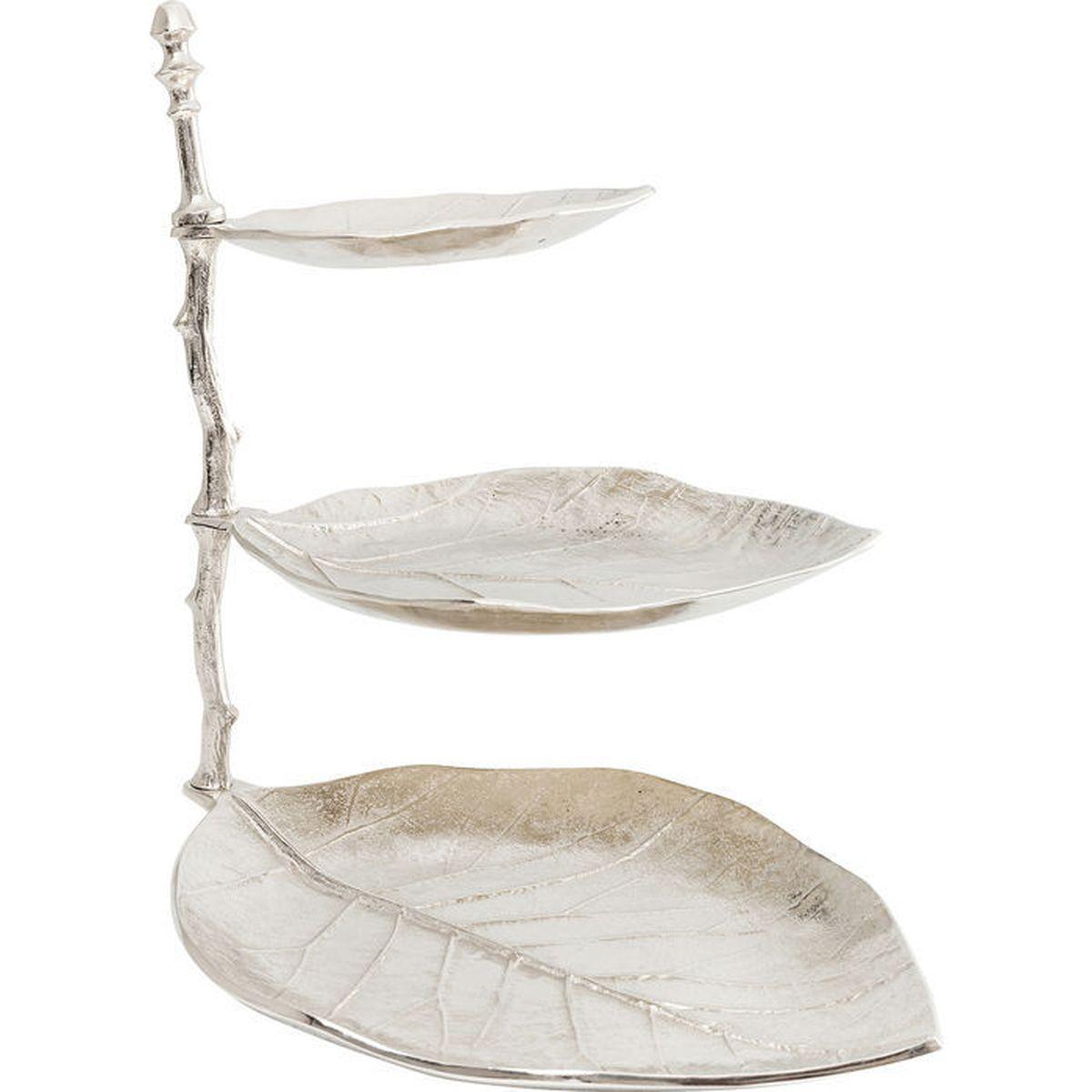 Etagère décorative 45cm LEAF Kare Design argent