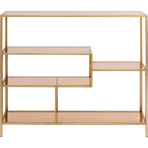 Etagère Loft doré 115x100cm Kare Design
