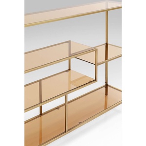 Etagère Loft doré 115x100cm Kare Design