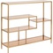 Etagère Loft doré 115x100cm Kare Design