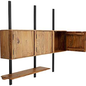 Etagère murale BROOKLYN NATURE Kare Design horizontale