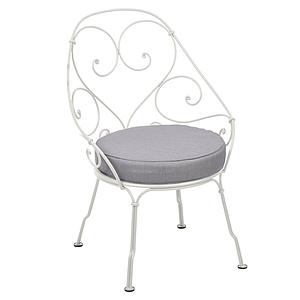 Fauteuil 1900 CABRIOLET Fermob gris argile-Gris flanelle