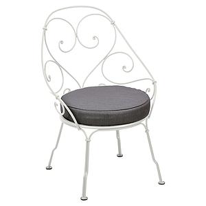 Fauteuil 1900 CABRIOLET Fermob gris argile-Gris graphite