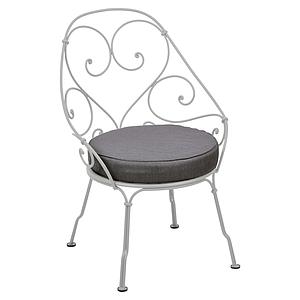 Fauteuil 1900 CABRIOLET Fermob gris métal-Gris graphite