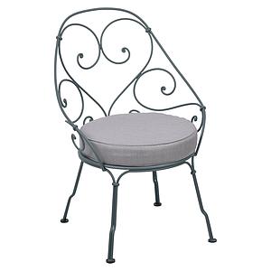 Fauteuil 1900 CABRIOLET Fermob gris orage-Gris flanelle