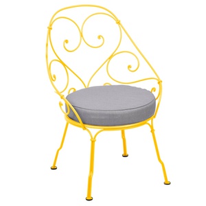Fauteuil 1900 CABRIOLET Fermob miel NEW-Gris flanelle 