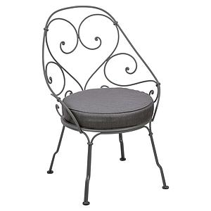 Fauteuil 1900 CABRIOLET Fermob romarin-Gris graphite