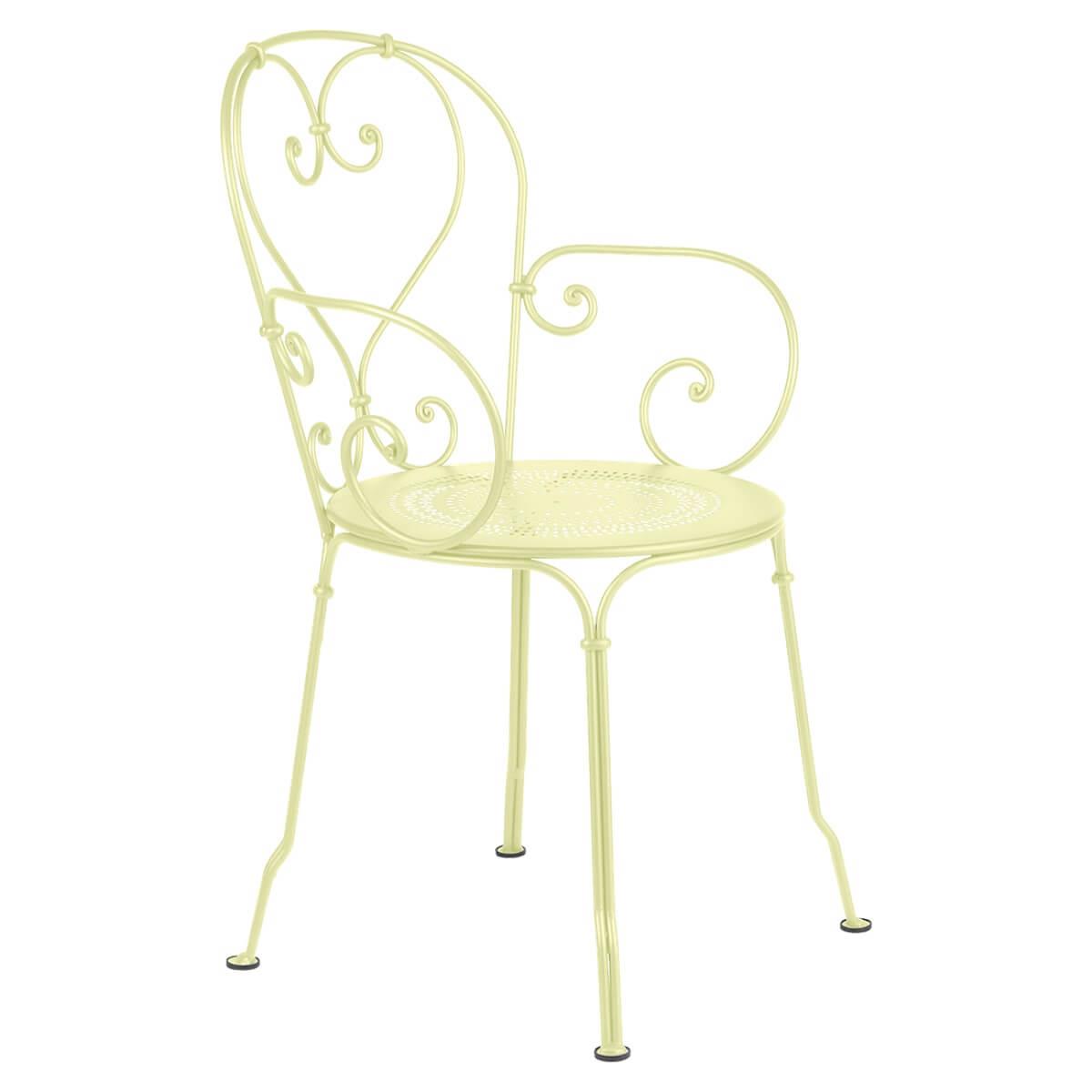 Fauteuil 1900 Fermob citron givré