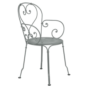Fauteuil 1900 Fermob gris lapilli 