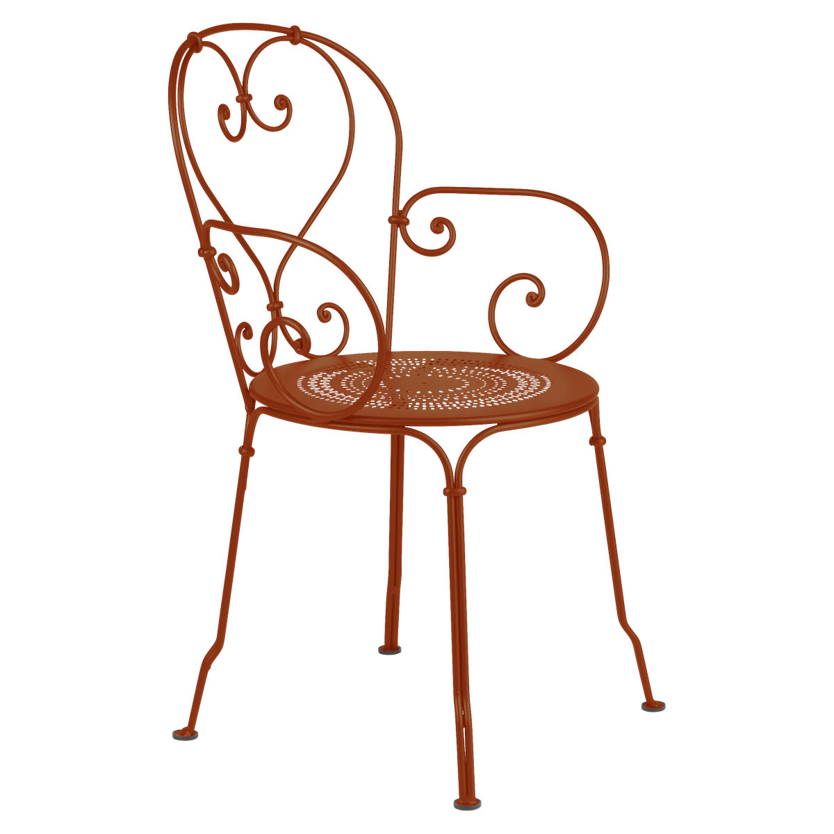 Fauteuil 1900 Fermob orange confite
