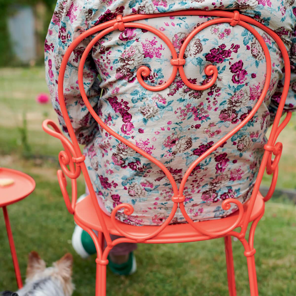 Fauteuil 1900 Fermob piment