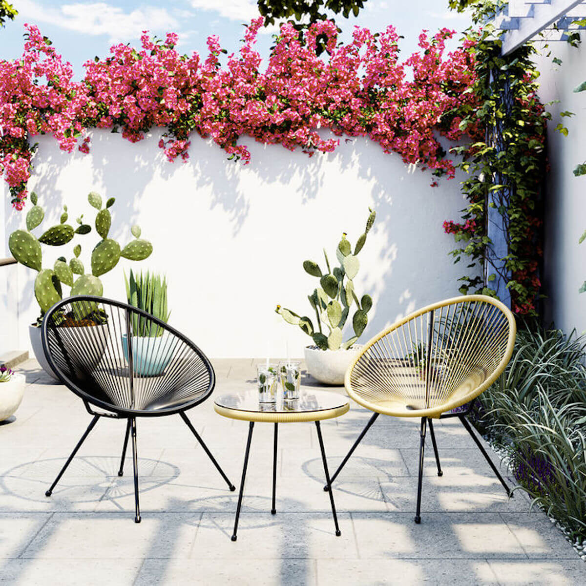 Fauteuil ACAPULCO Kare Design nature