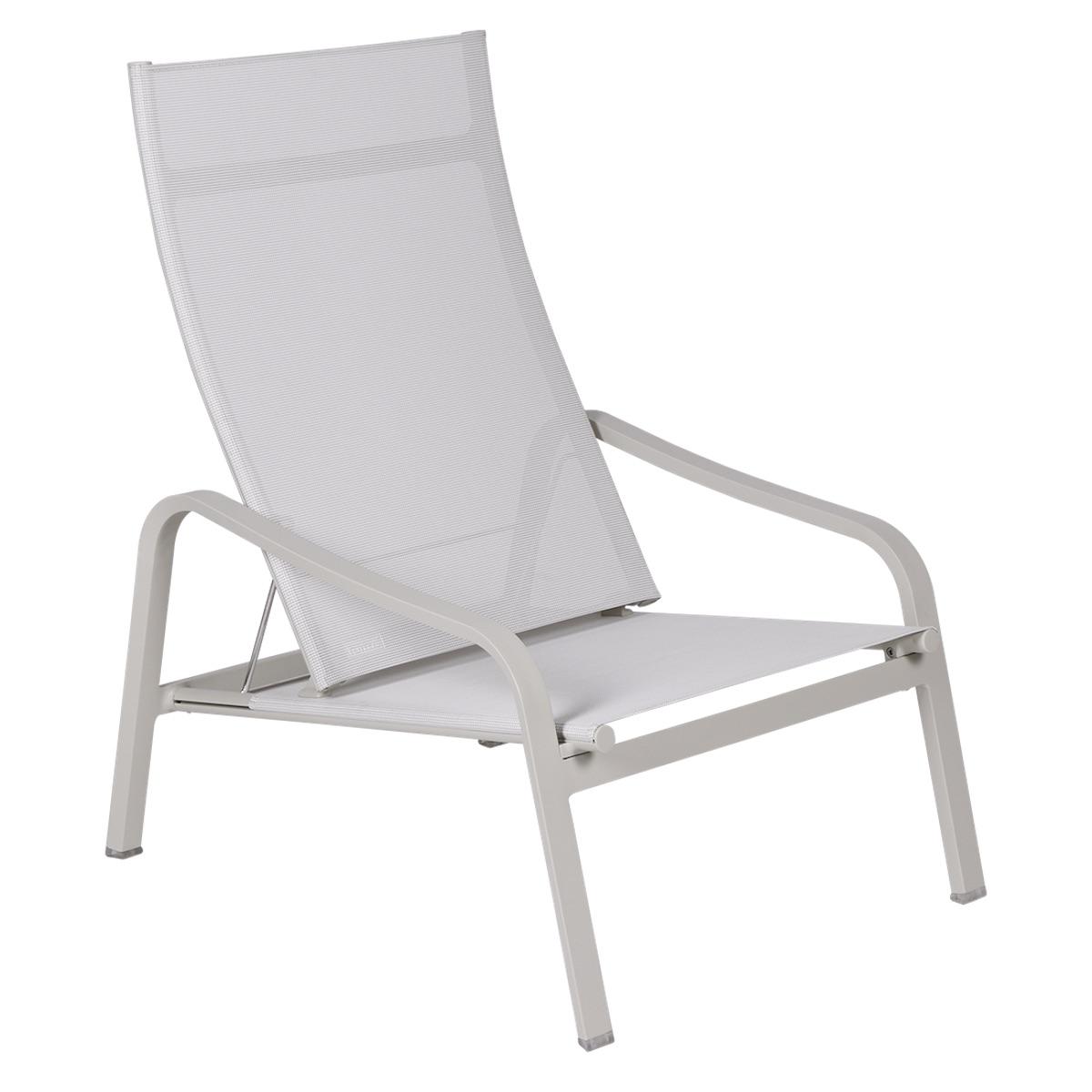 Fauteuil ALIZE Fermob stereo gris argile