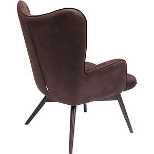 Fauteuil ANGELS WINGS ECO Kare Design brun foncé