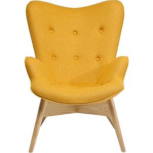 Fauteuil ANGELS WINGS ECO Kare Design jaune