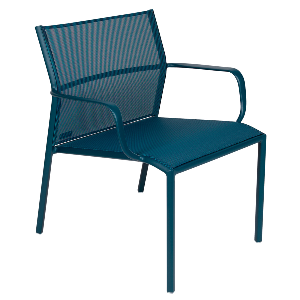 Fauteuil bas CADIZ Fermob bleu acapulco stereo 