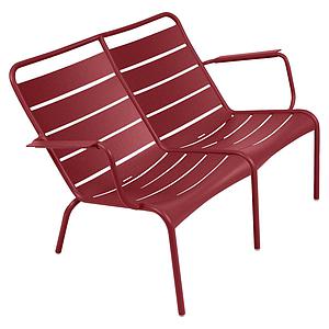 Fauteuil bas duo LUXEMBOURG Fermob Piment