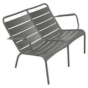 Fauteuil bas duo LUXEMBOURG Fermob romarin