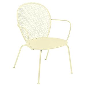 Fauteuil bas LORETTE Fermob citron givré