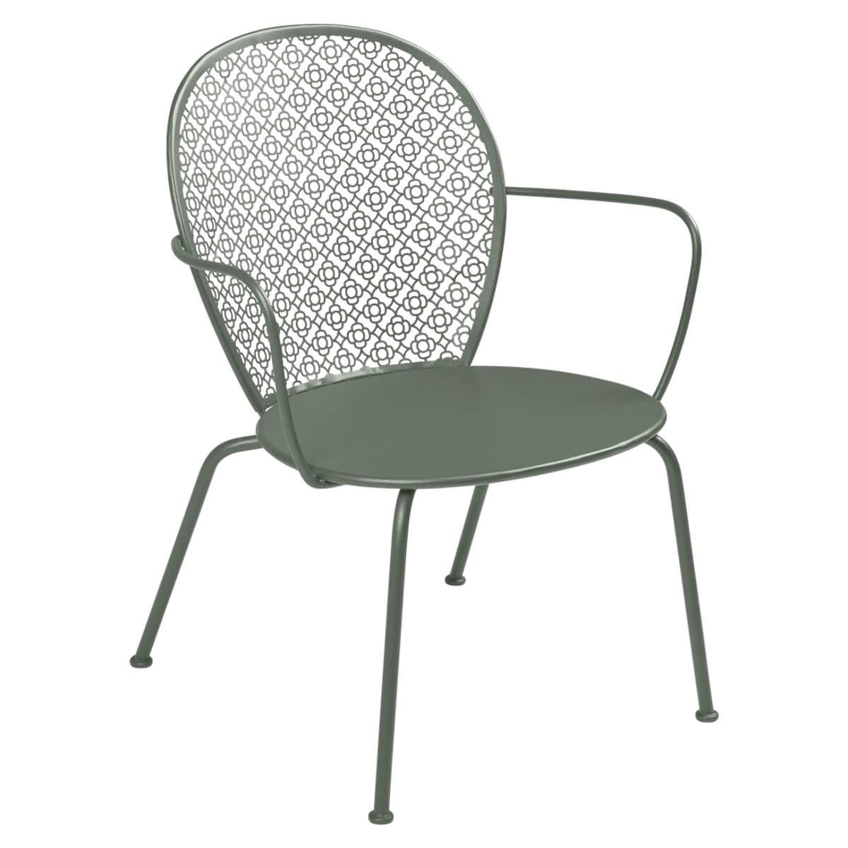 Fauteuil bas LORETTE Fermob romarin
