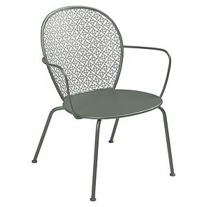 Fauteuil bas LORETTE Fermob romarin
