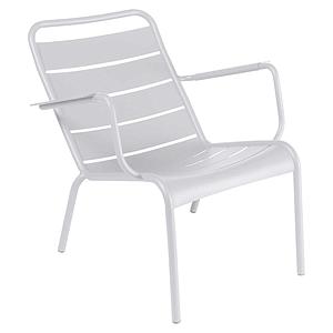 Fauteuil bas LUXEMBOURG Fermob blanc coton