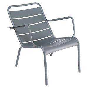 Fauteuil bas LUXEMBOURG Fermob Gris orage