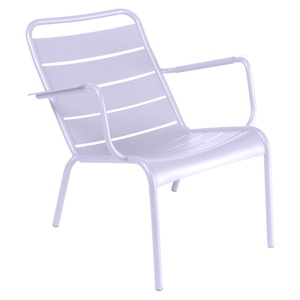 Fauteuil bas LUXEMBOURG Fermob guimauve 