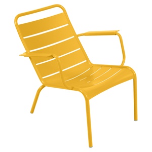 Fauteuil bas LUXEMBOURG Fermob miel NEW 