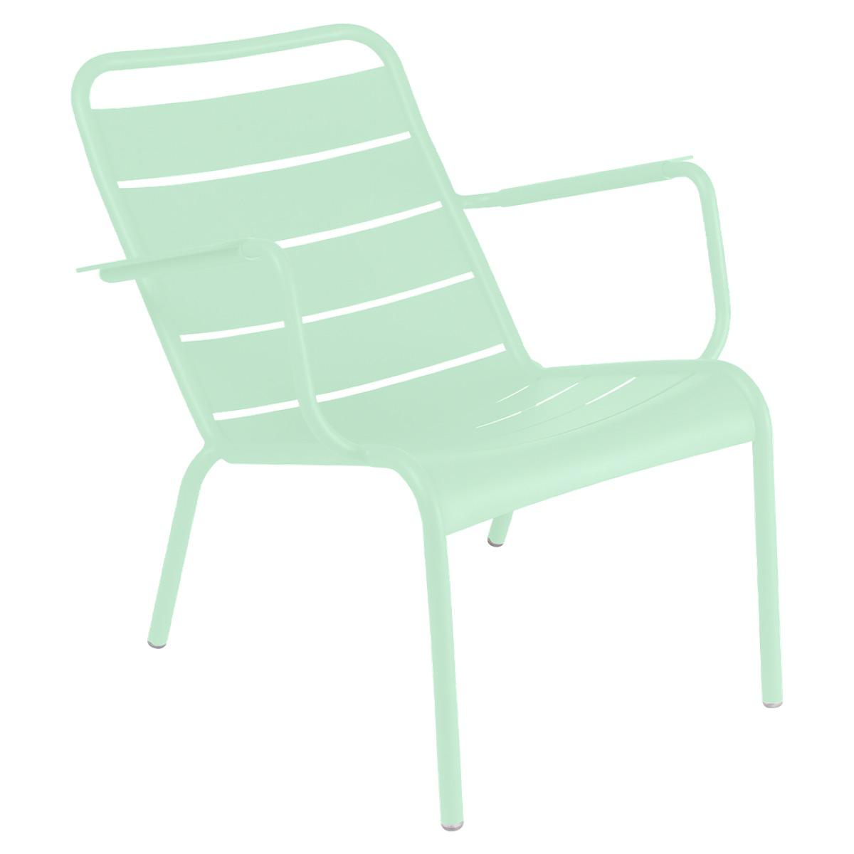 Fauteuil bas LUXEMBOURG Fermob vert opaline