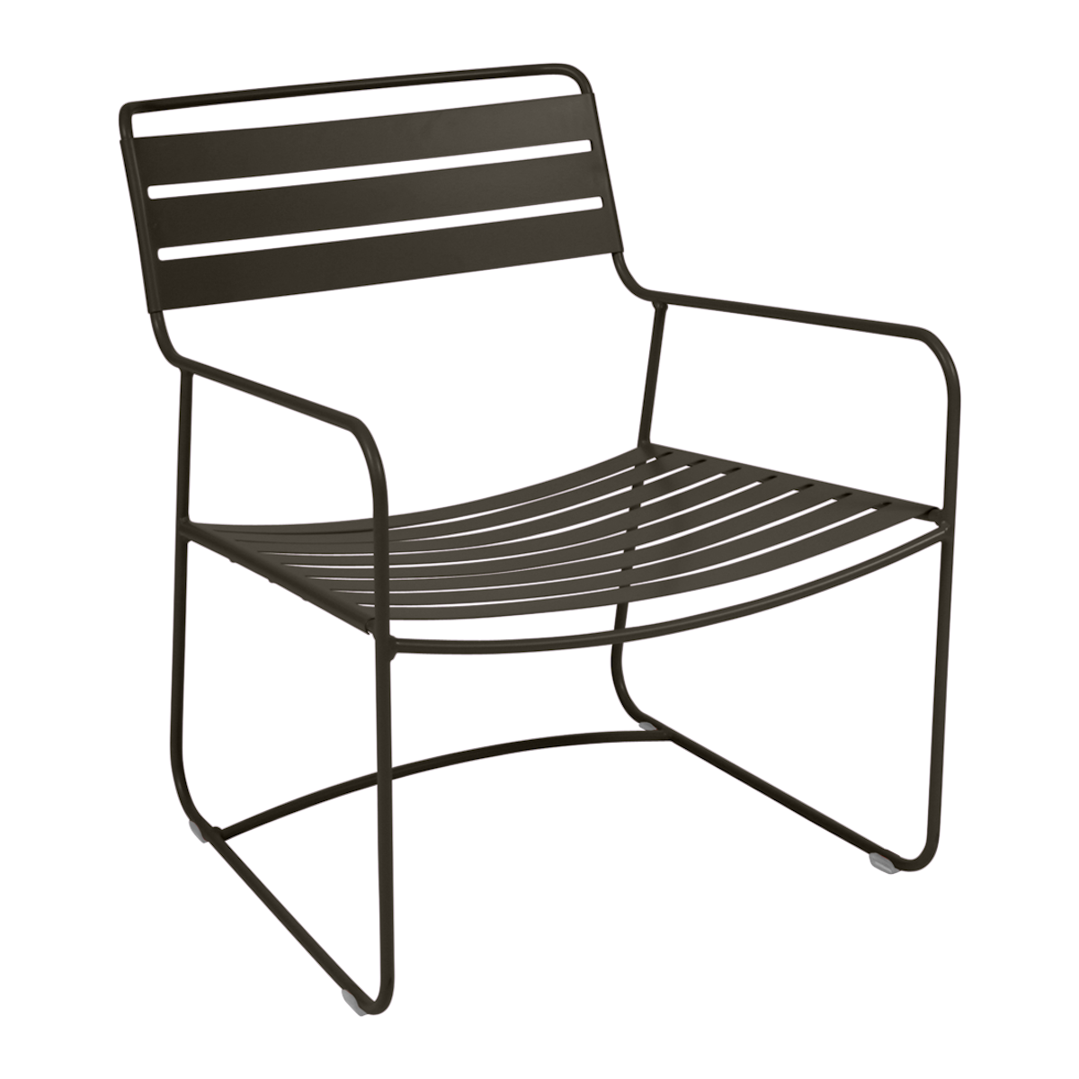 Fauteuil bas SURPRISING Fermob brun tonka 