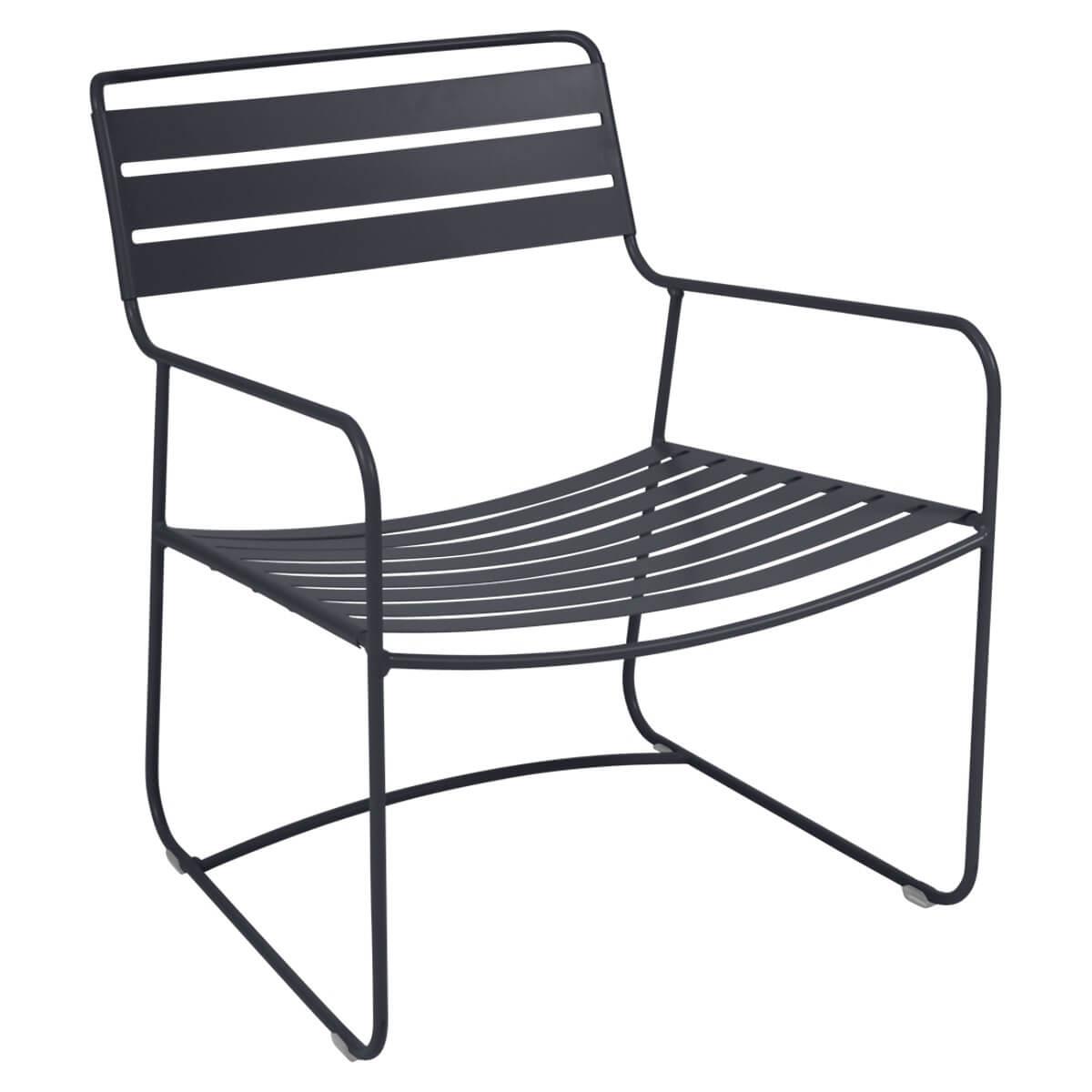 Fauteuil bas SURPRISING Fermob Gris carbone
