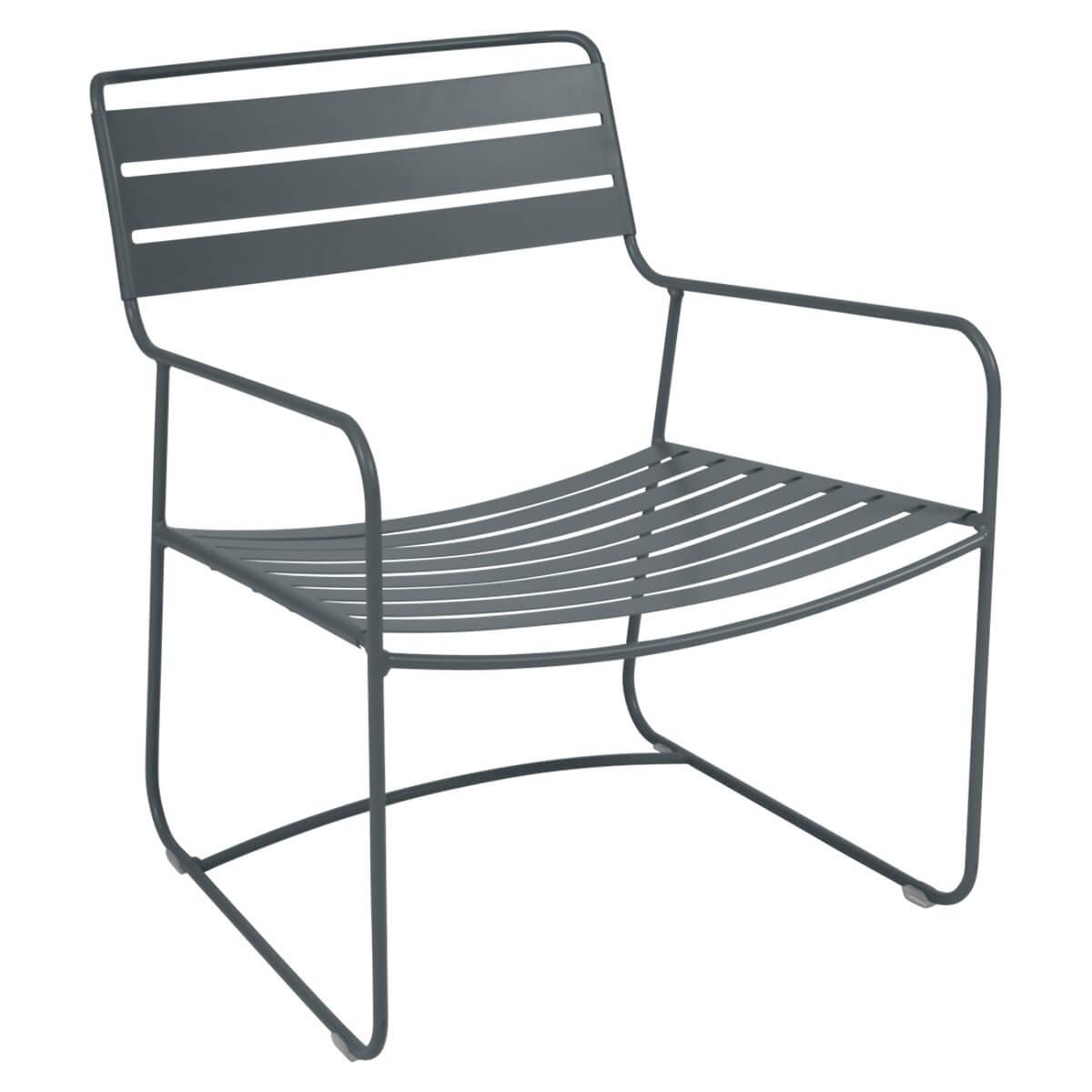 Fauteuil bas SURPRISING Fermob Gris orage