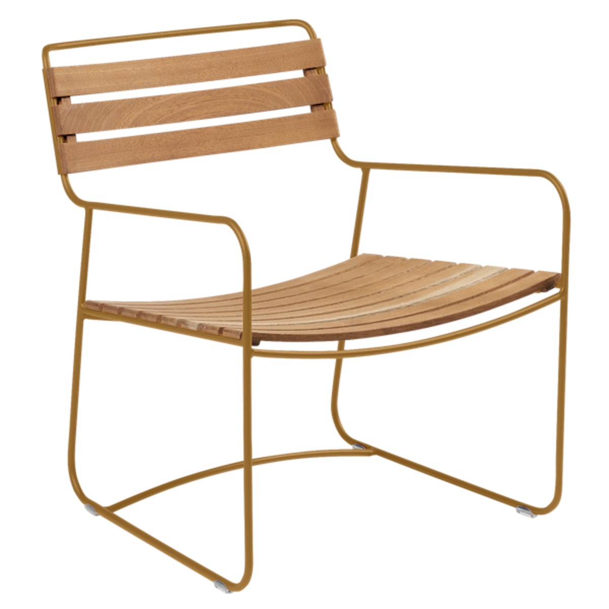 Fauteuil bas SURPRISING TEK Fermob pain d'épices 
