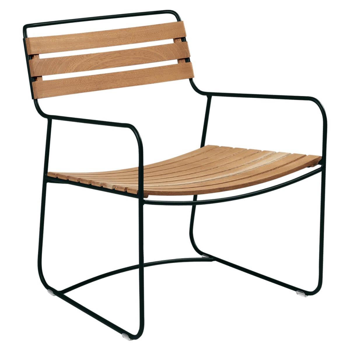 Fauteuil bas SURPRISING TEK Fermob réglisse