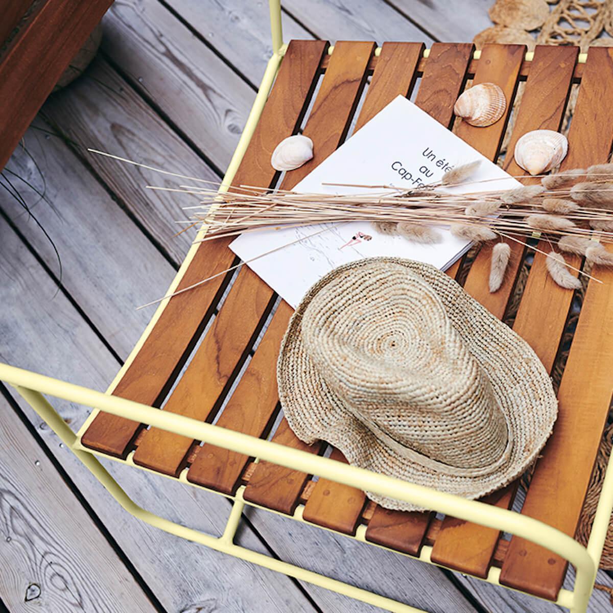 Fauteuil bas SURPRISING TEK Fermob rouille