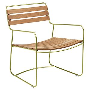 Fauteuil bas SURPRISING TEK Fermob tilleul