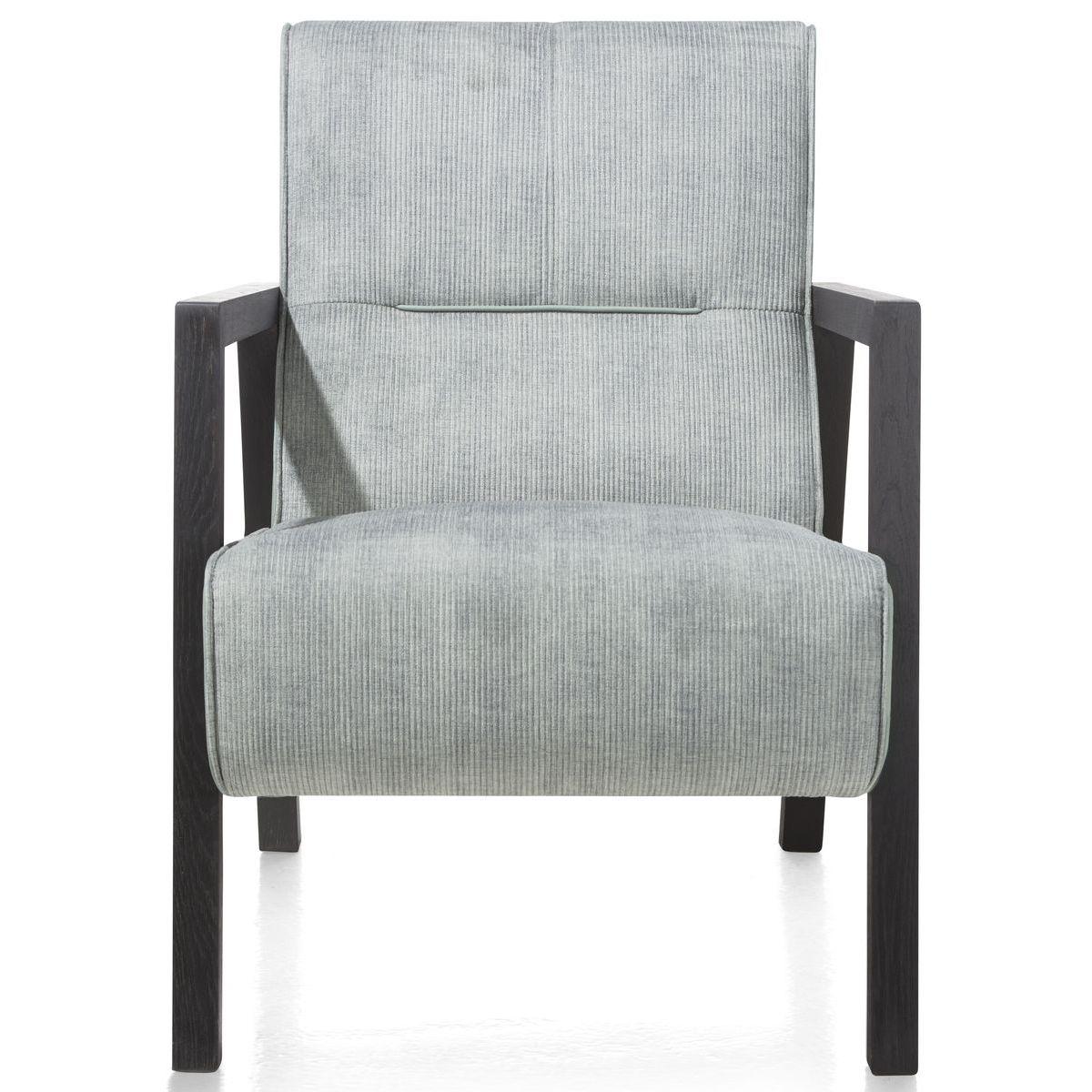 Fauteuil BUENO noir-monta menthe