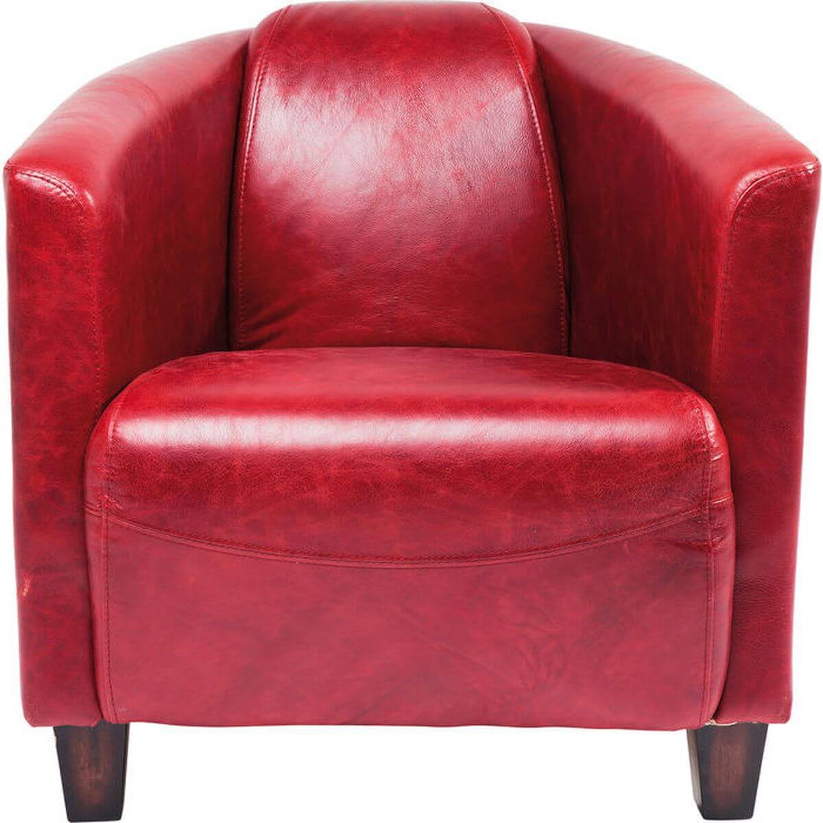 Fauteuil CIGAR Kare Design rouge