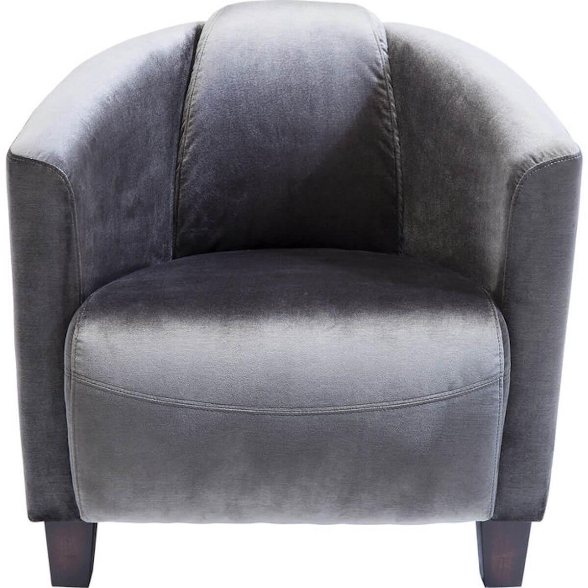 Fauteuil CIGAR LOUNGE Kare Design gris