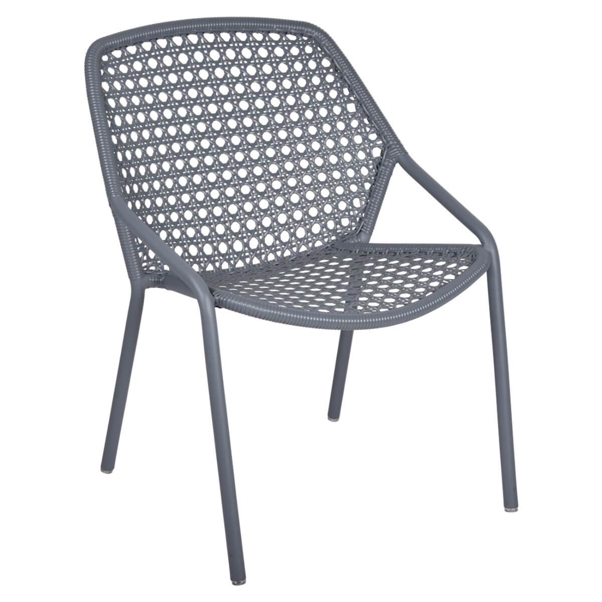 Fauteuil CROISETTE Fermob gris orage