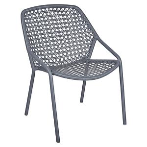 Fauteuil CROISETTE Fermob gris orage