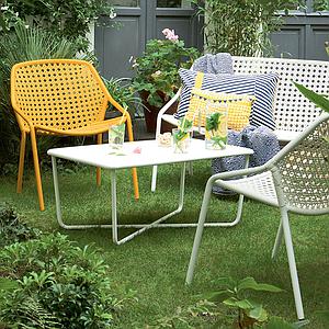 Fauteuil CROISETTE Fermob gris orage